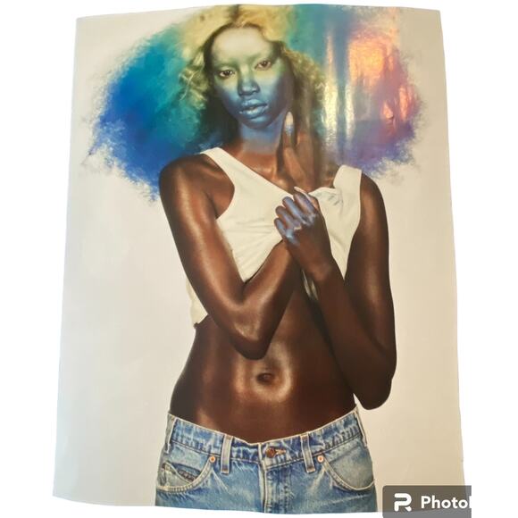 Anok Yai in Michael Kors Print Ad Campaign Spring 2024 8x10 Ready to Frame - Picture 4 of 5